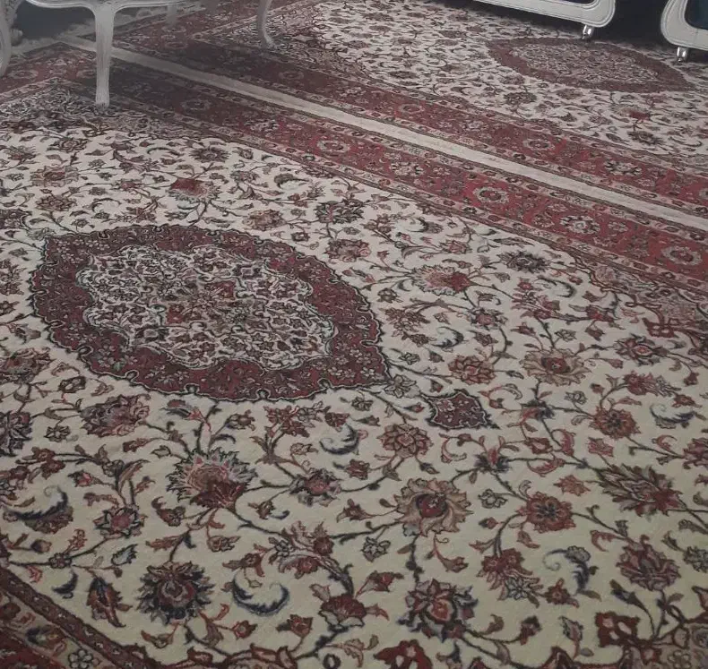 یک جفت فرش دستبافت ۹متری شهر بافت اراک|فرش|اراک, |دیوار