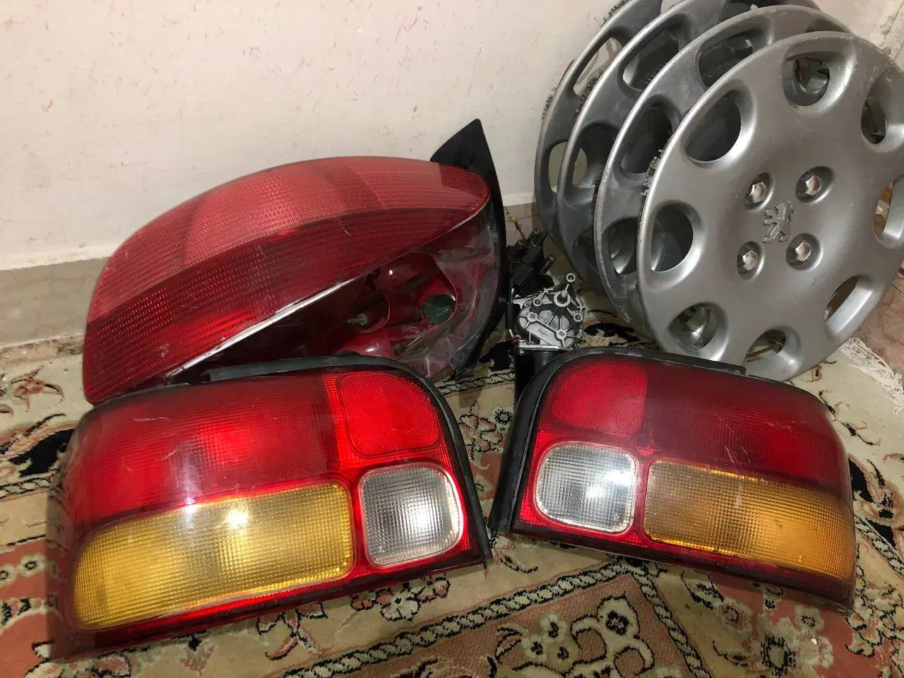 خطر‌عقب۲۰۶،خطر‌عقب‌پراید‌قالپاق۲۰۶‌موتور‌برف‌پاکن|قطعات یدکی و لوازم جانبی|پاکدشت, پاکدشت (مامازند)|دیوار
