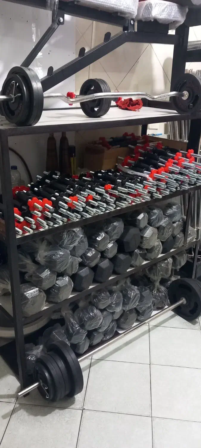 فروش تک و عمده  دمبل+نیمکت و غیره آکبند|تجهیزات ورزشی|تهران, افسریه شمالی|دیوار