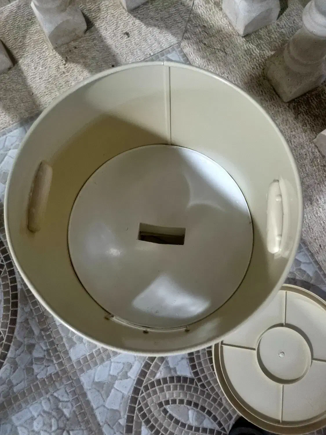 سطل برنج پیمانه دار اهرمی بهازکالا|ظروف نگهدارنده، پلاستیکی، یک‌بارمصرف|مراغه, |دیوار