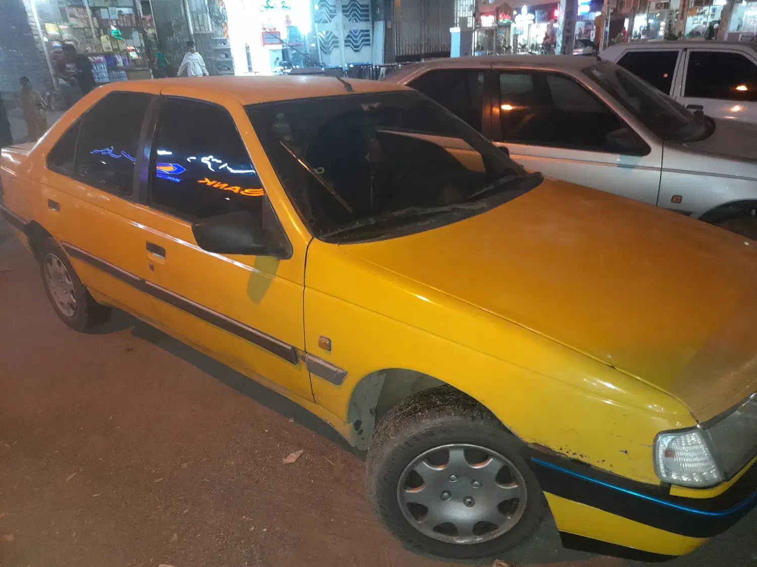 تاکسی پژو مدل ۹۰ موتور اوکی 'لاستیک 'جلو بندی عاک|خودرو سواری و وانت|میناب, |دیوار