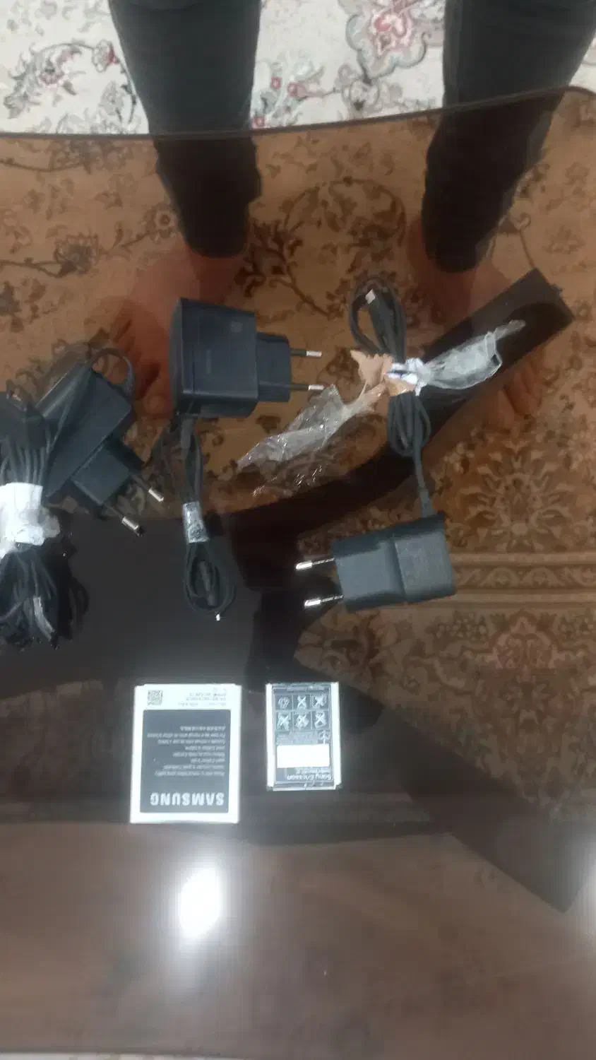 فروش  چندشارژرو۲باطری|لوازم جانبی موبایل و تبلت|شاهین‌شهر, مسکن مهر|دیوار