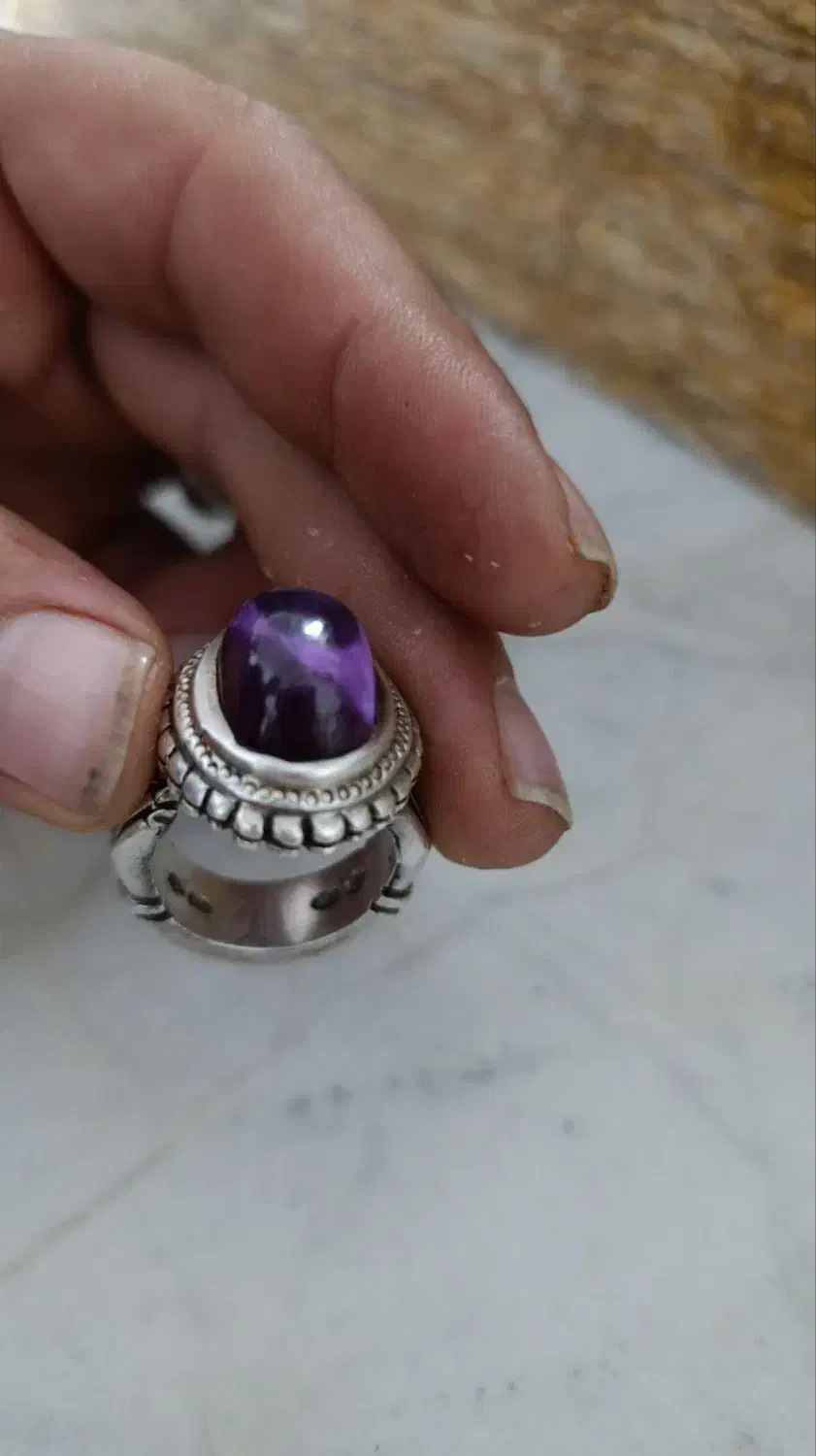 انگشتر نقره|کلکسیون اشیاء عتیقه|آذرشهر, |دیوار