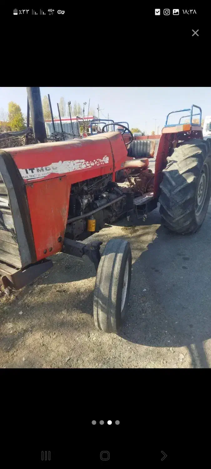 فروش تراکتور ۲۸۵ تک مدل ۷۲|خودرو سنگین|بیجار, |دیوار