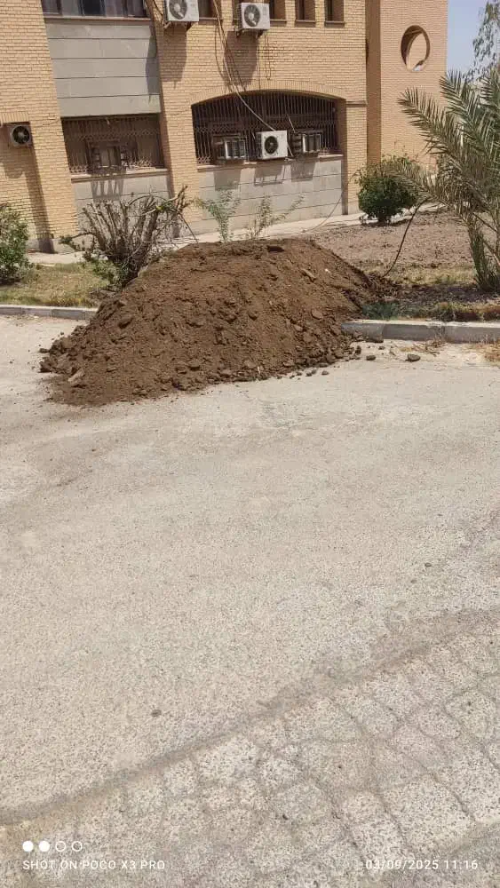 نخاله برداری و کود و تراکتور خاور کمپرسی|خدمات حمل و نقل|خرمشهر, |دیوار