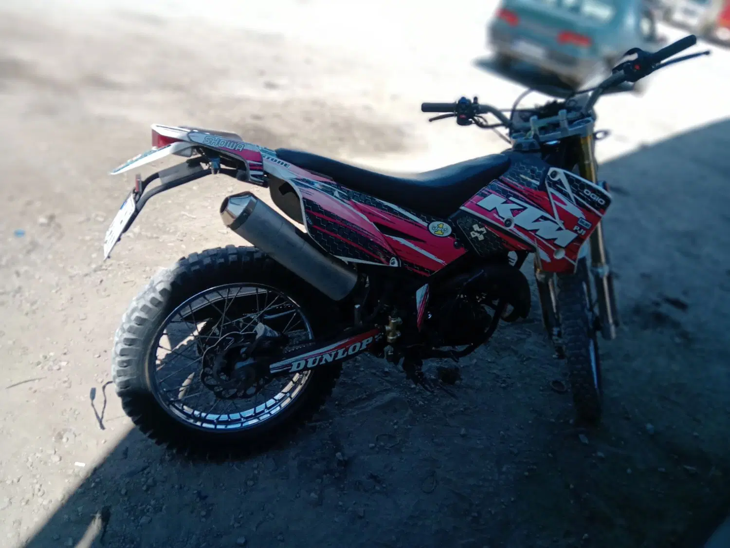فلات 250طرح ktm|موتورسیکلت|آذرشهر, |دیوار
