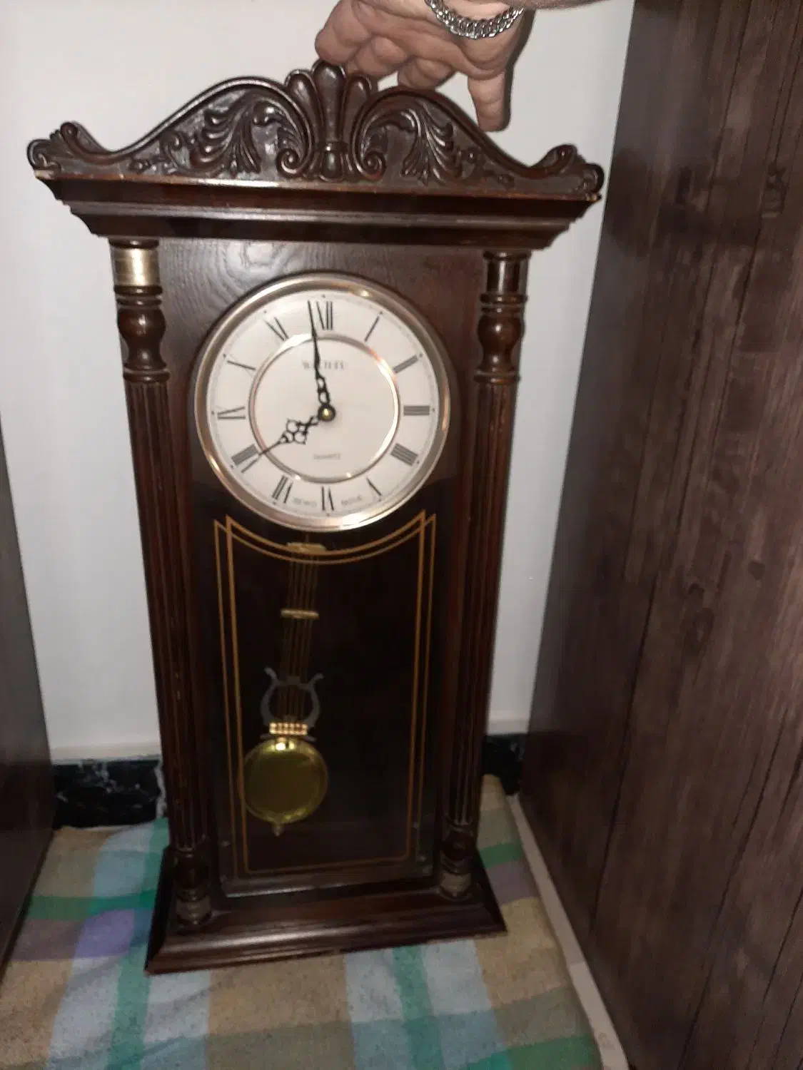 ساعت دیواری چوبی سیکو|ساعت دیواری و تزئینی|تهران, سعادتآباد|دیوار