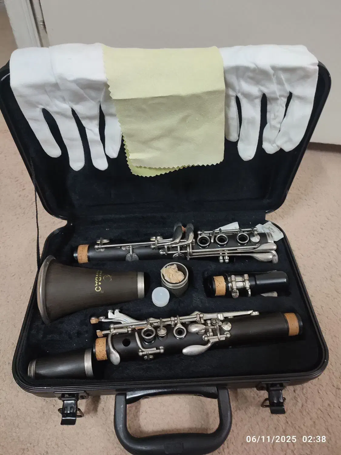 کلارینتJINBAO نونو استفاده نشده|سازهای بادی|تهران, تهرانپارس شرقی|دیوار