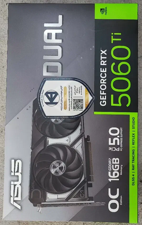 کارت گرافیک 5060ti asus|قطعات و لوازم جانبی رایانه|اصفهان, خرم|دیوار