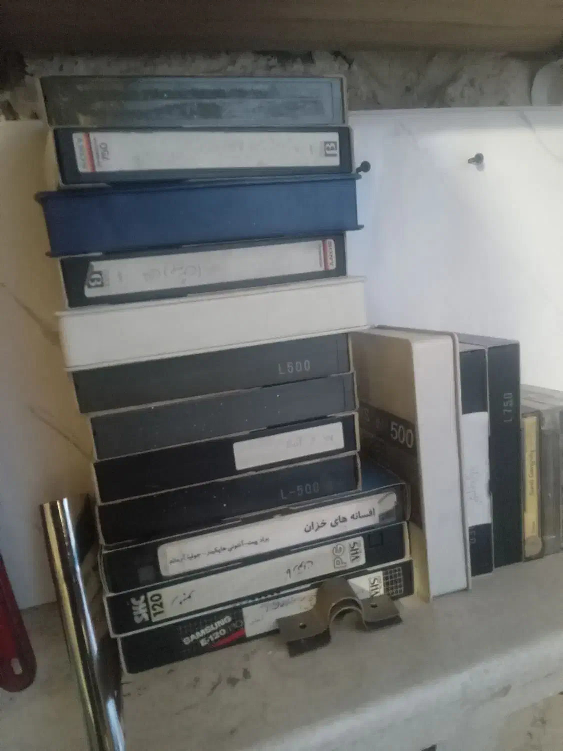 نوار ویدئو وکاست قدیمی|فیلم و موسیقی|فردیس, شهرک ۱۱۰|دیوار