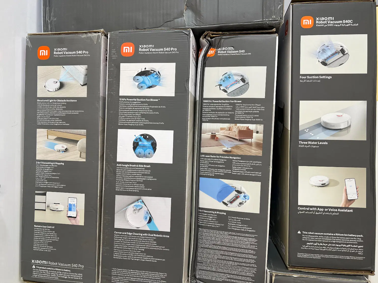 جارو های رباتیک شیائومی سری S40 / S40C / S40 Pro|جاروبرقی، جارو شارژی، بخارشو|مشهد, هنرستان|دیوار