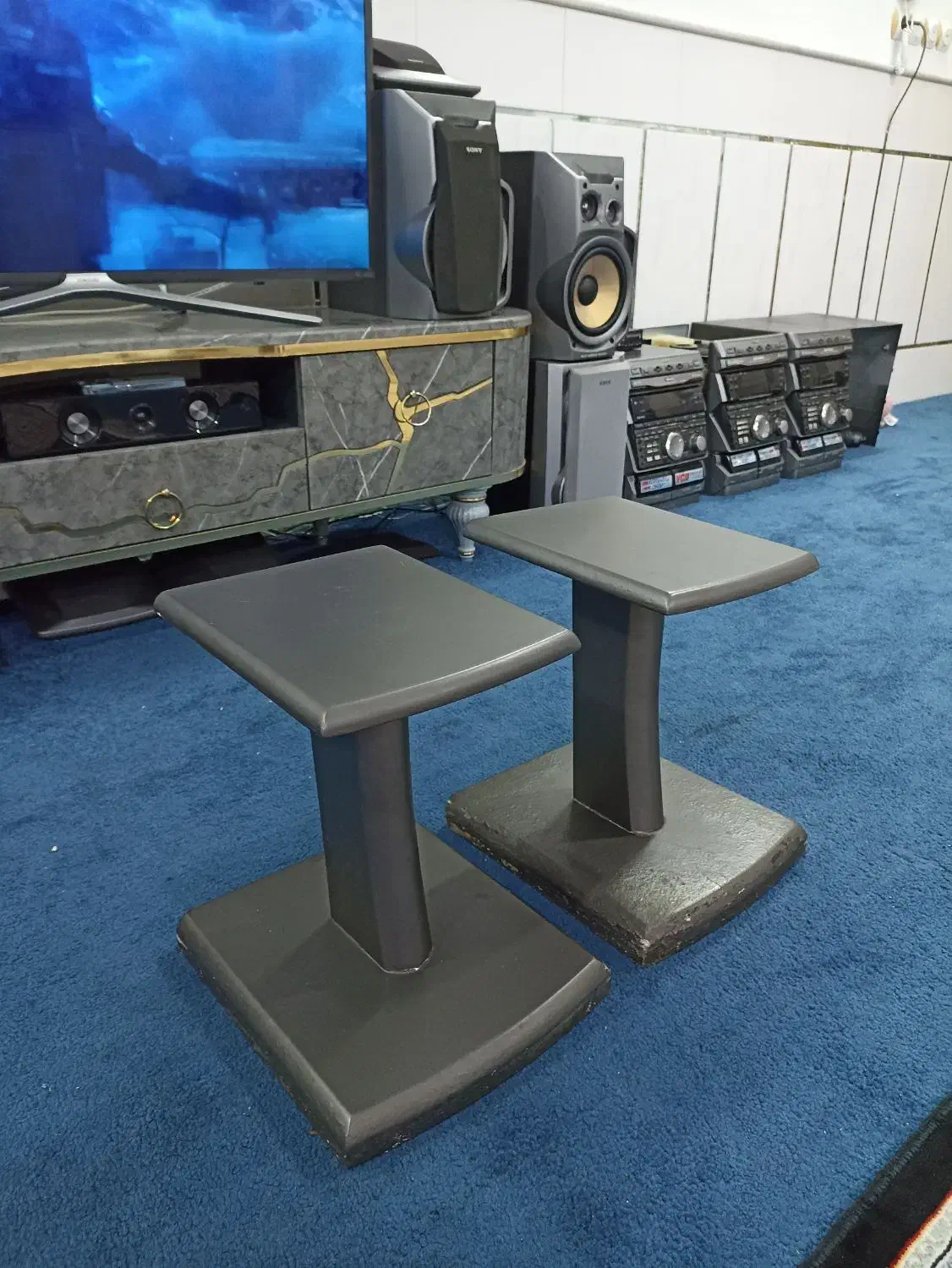 پایه باند چوبی (بدون باند)|سیستم صوتی خانگی|قم, تولید دارو و یخچال|دیوار