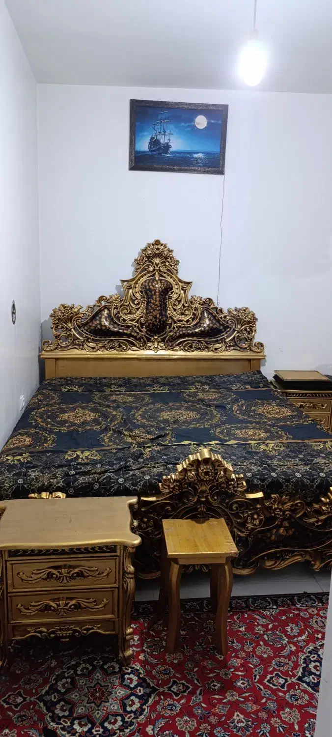 سرویس خواب دو نفره(۱۸۰) سلطنتی|تخت و سرویس خواب|شیراز, شهرک بهار|دیوار