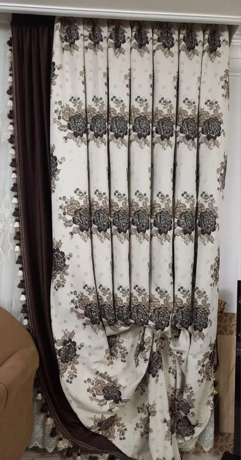 والان و مخمل نو و ترتمیز|پرده، رانر، رومیزی|شاهرود, |دیوار