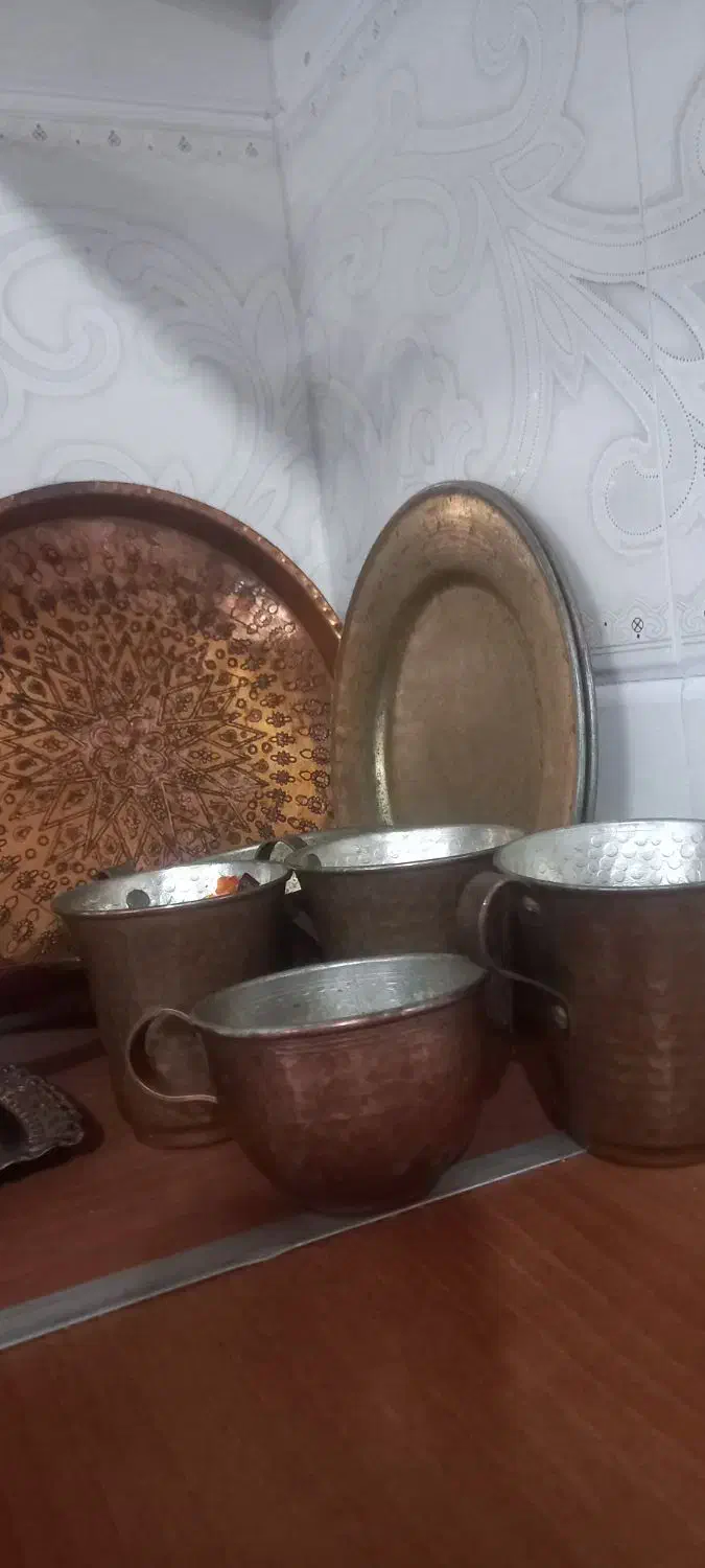 مس بسیارسنگین|ظروف پخت‌وپز|قم, باجک یک|دیوار
