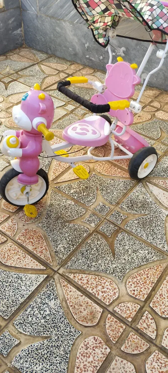 سه چرخه صورتی|دوچرخه، اسکیت، اسکوتر|هشتگرد, شهرک وحدت|دیوار