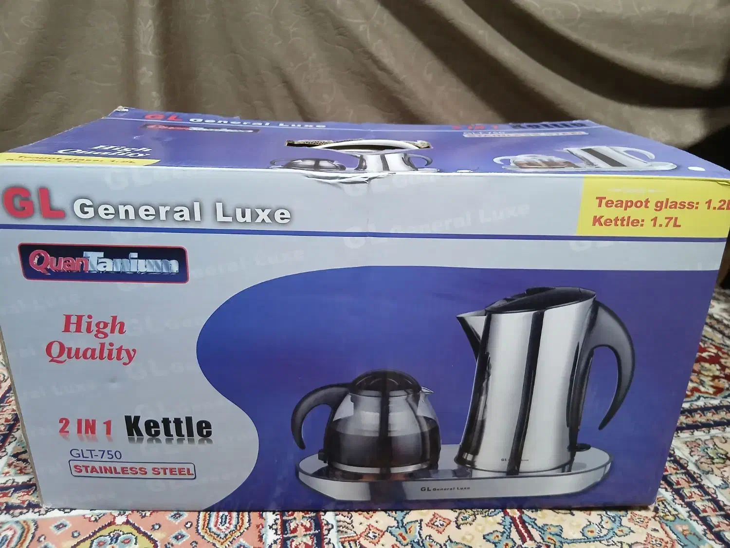 چای ساز جنرال لوکس۱.۷لیتری|سماور، چای‌ساز، قهوه‌ساز|اصفهان, شهرک کوثر|دیوار