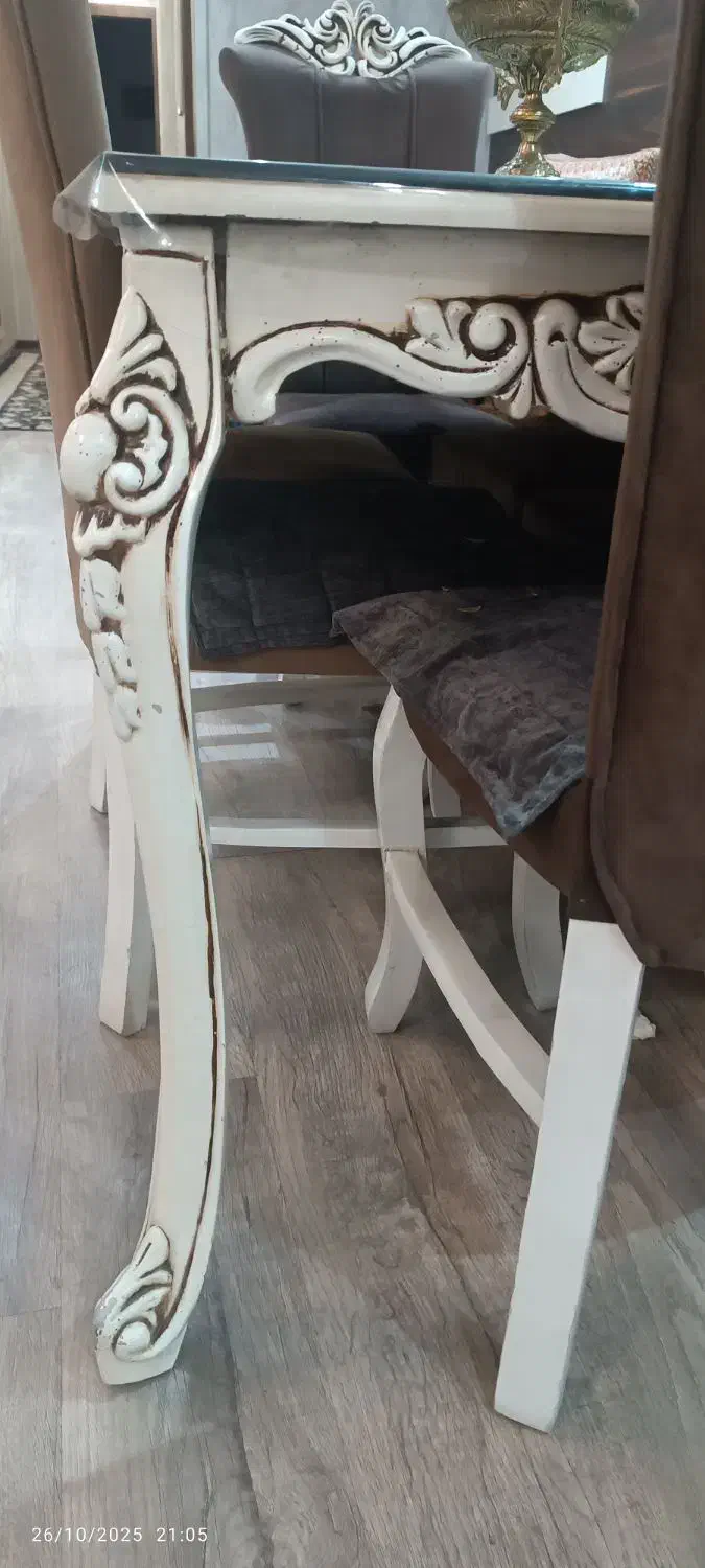 ناهار خوری ۶نفره|میز و صندلی غذاخوری|تهران, نیکنام|دیوار