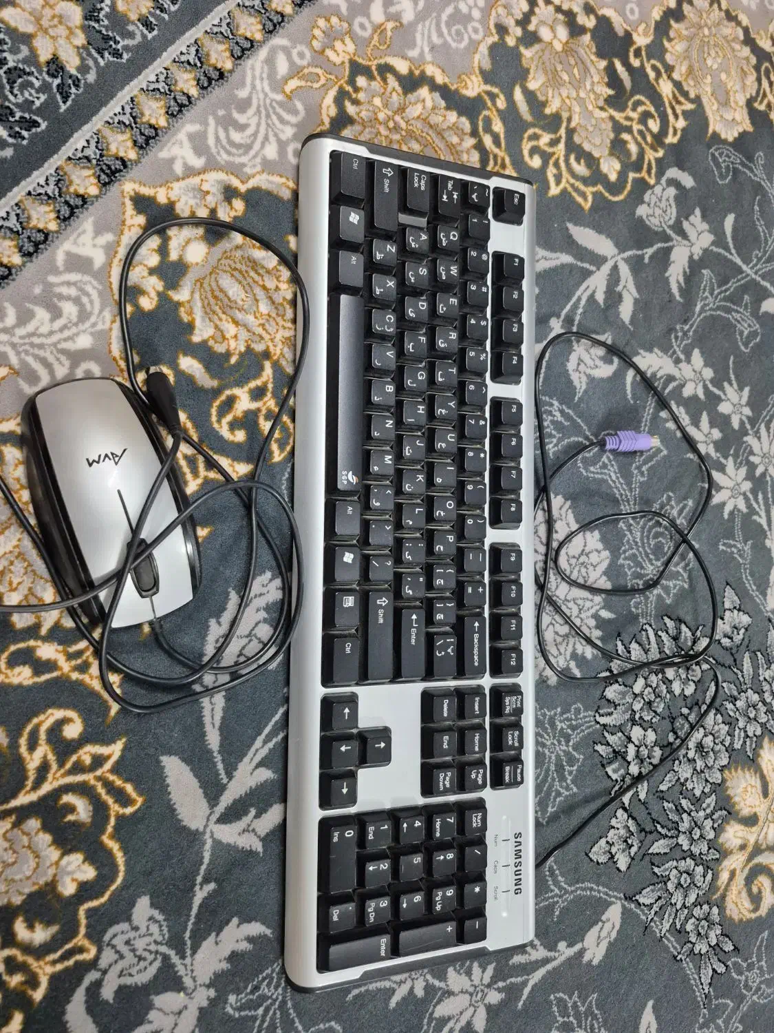کیبورد وموس برند سامسونگ کاملا سالم وبدون عیب|قطعات و لوازم جانبی رایانه|اصفهان, باغ فدک|دیوار