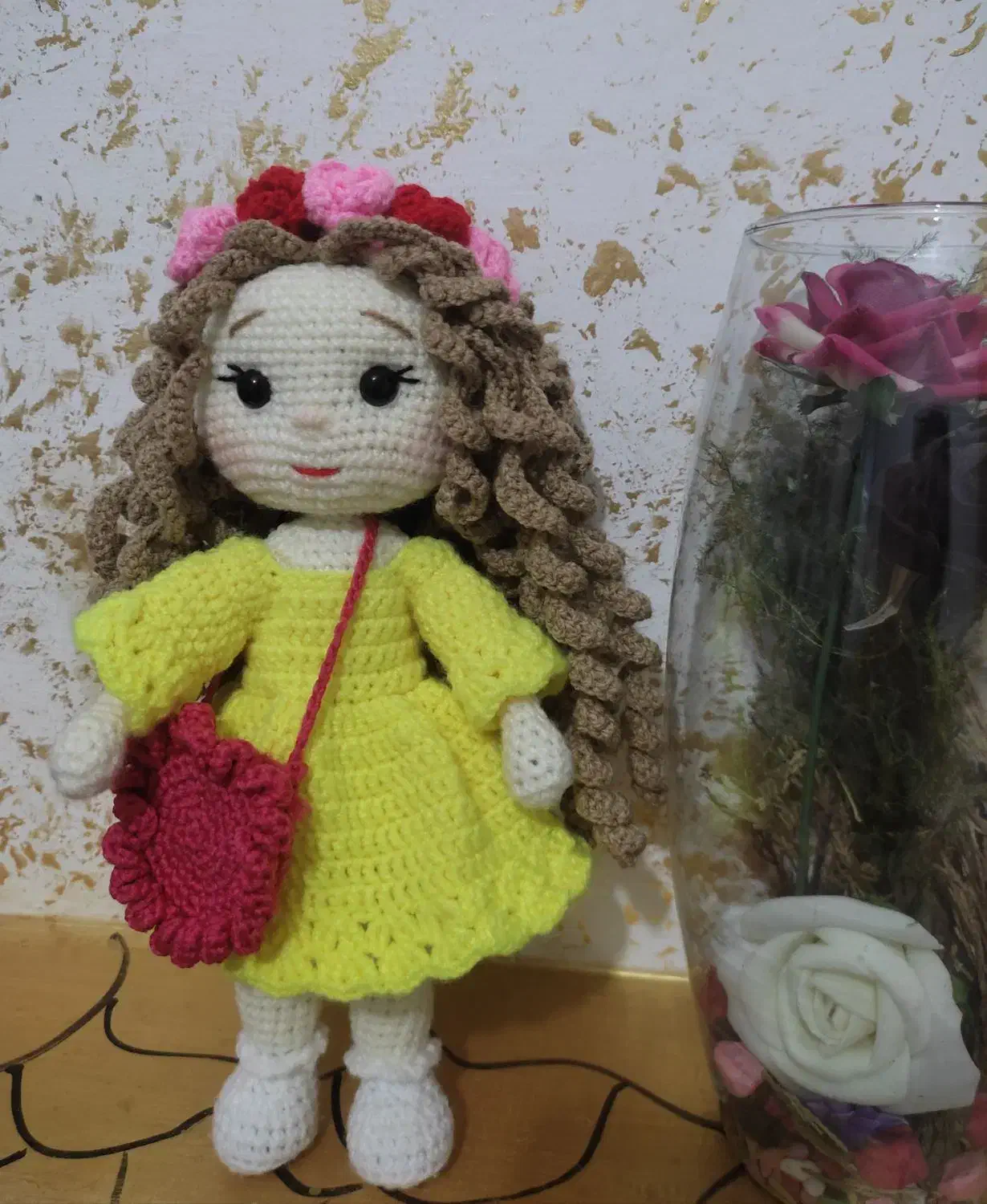 عروسک بافتنی|اسباب‌بازی بچه|بروجرد, |دیوار