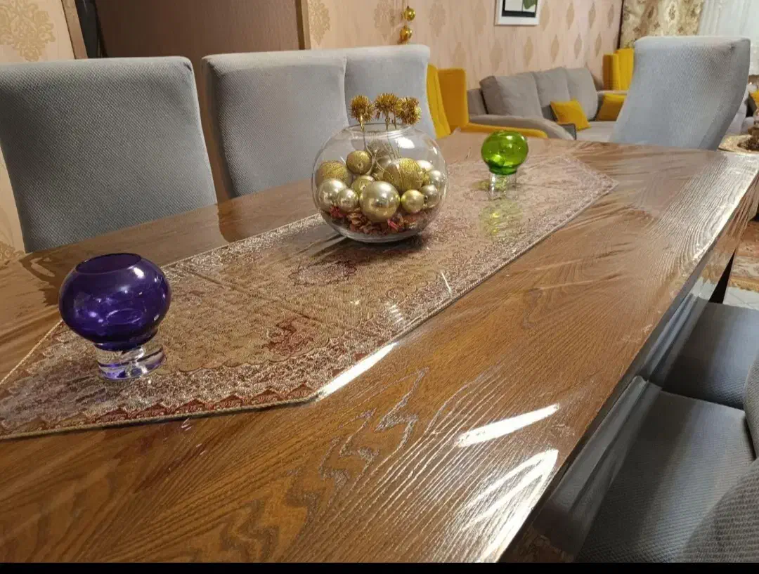 میز ناهارخوری 8 نفره|میز و صندلی غذاخوری|قم, کلهری|دیوار