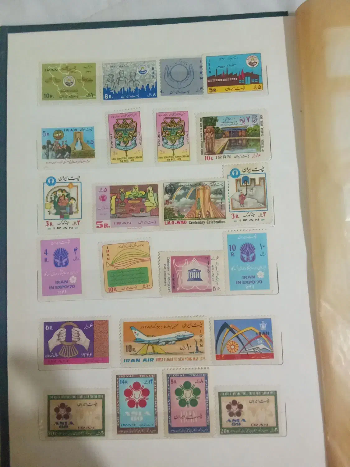 آلبوم تمبرهای کمیاب|کلکسیون سکه، تمبر، اسکناس|تهران, قبا|دیوار