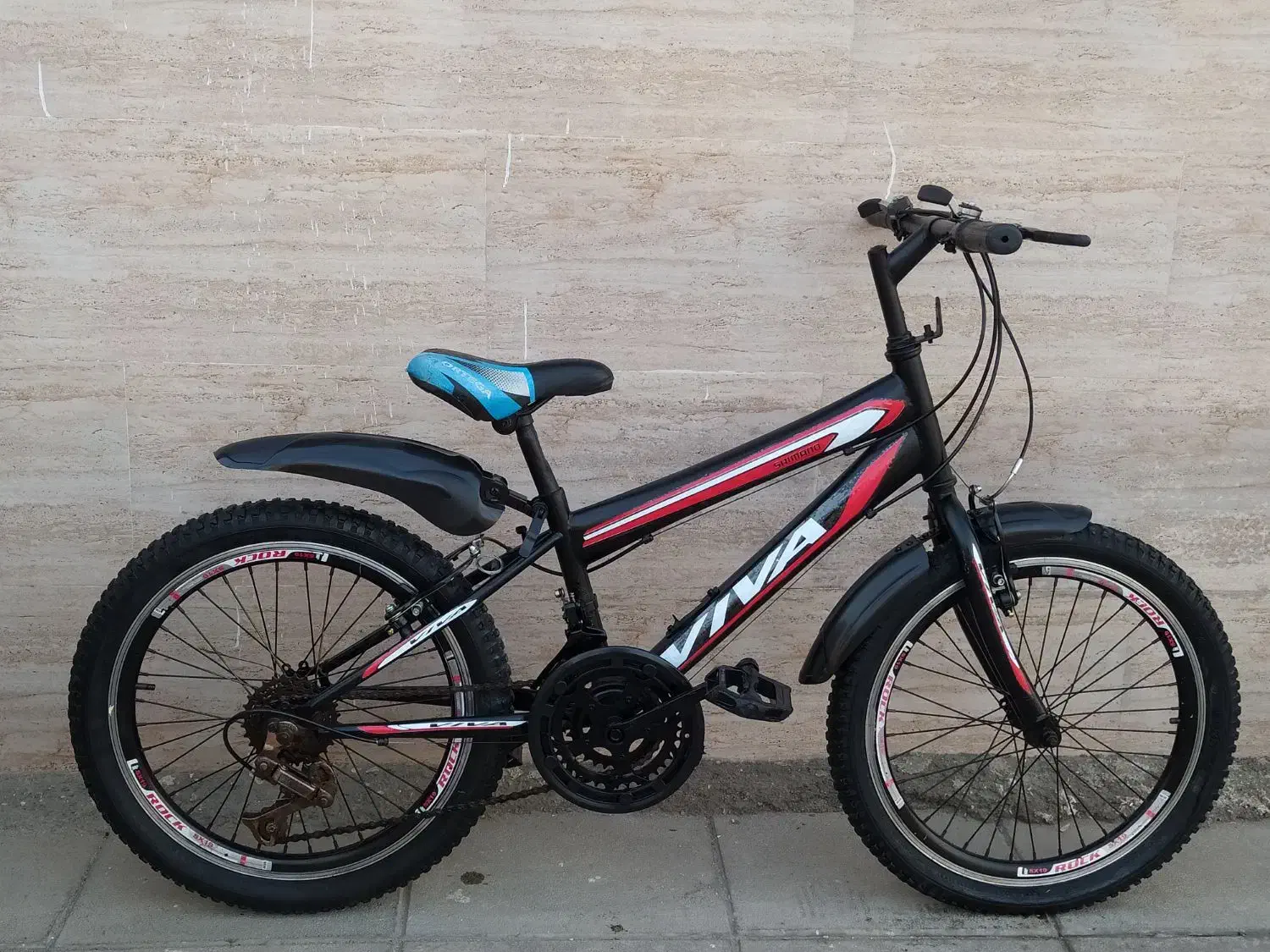 دوچرخه سایز 20 دنده‌ای رینگ آلمینیومی تمیز شیک|دوچرخه، اسکیت، اسکوتر|آبادان, |دیوار