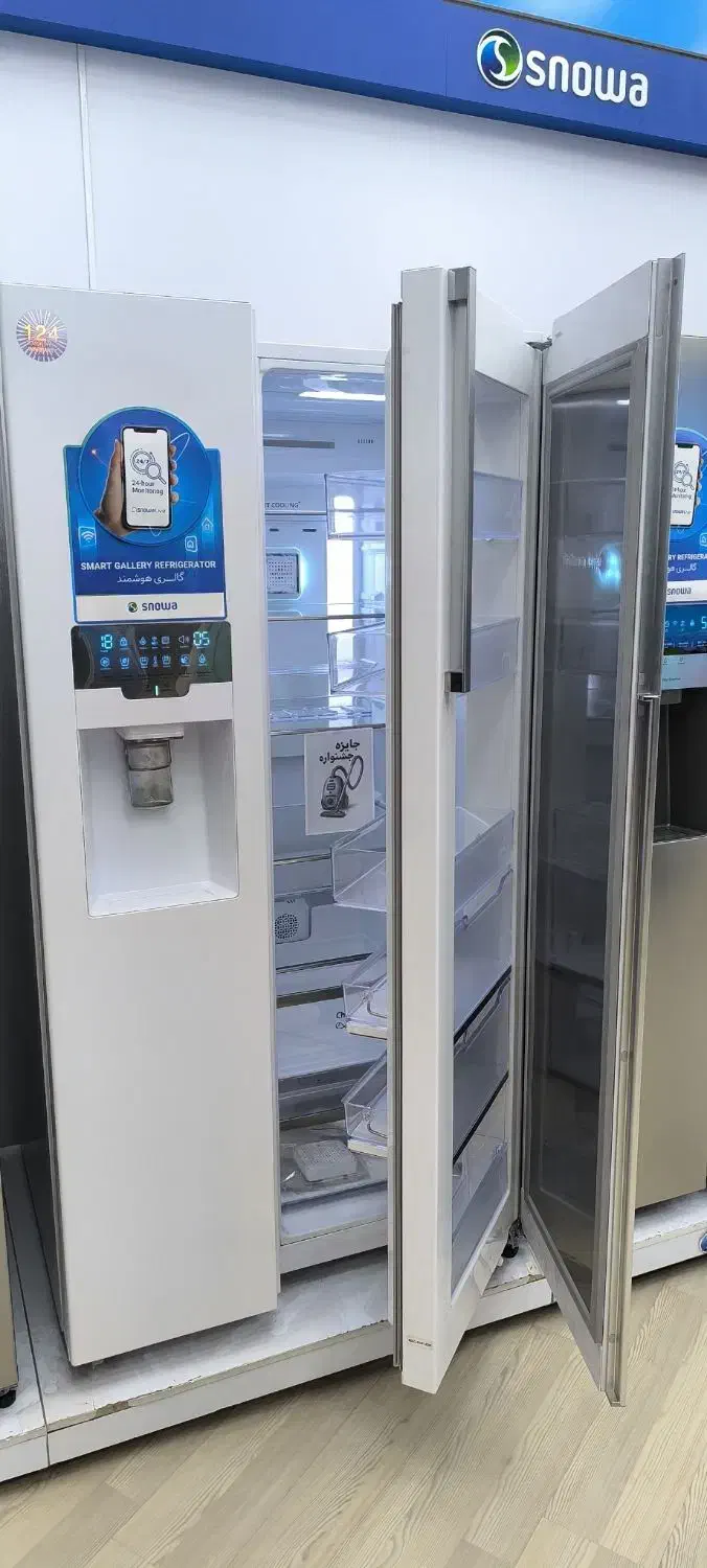 فروش ویژه ساید بای ساید اسنوا ، تخفیف استثنایی|یخچال و فریزر|کرج, چهارصد دستگاه|دیوار