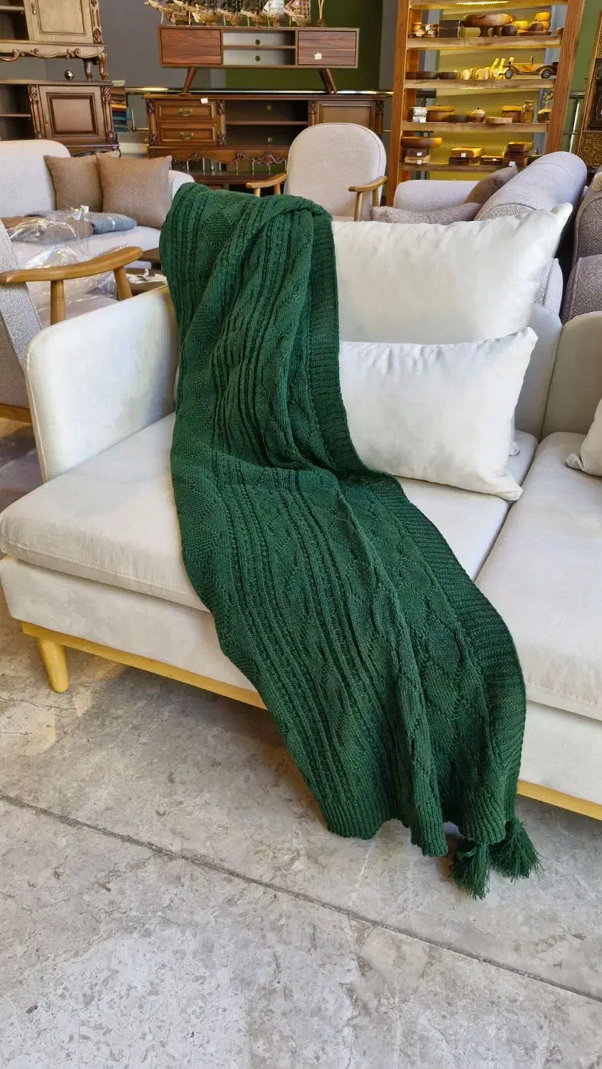 شال مبل جدید|رختخواب، بالش، پتو|شاهرود, |دیوار