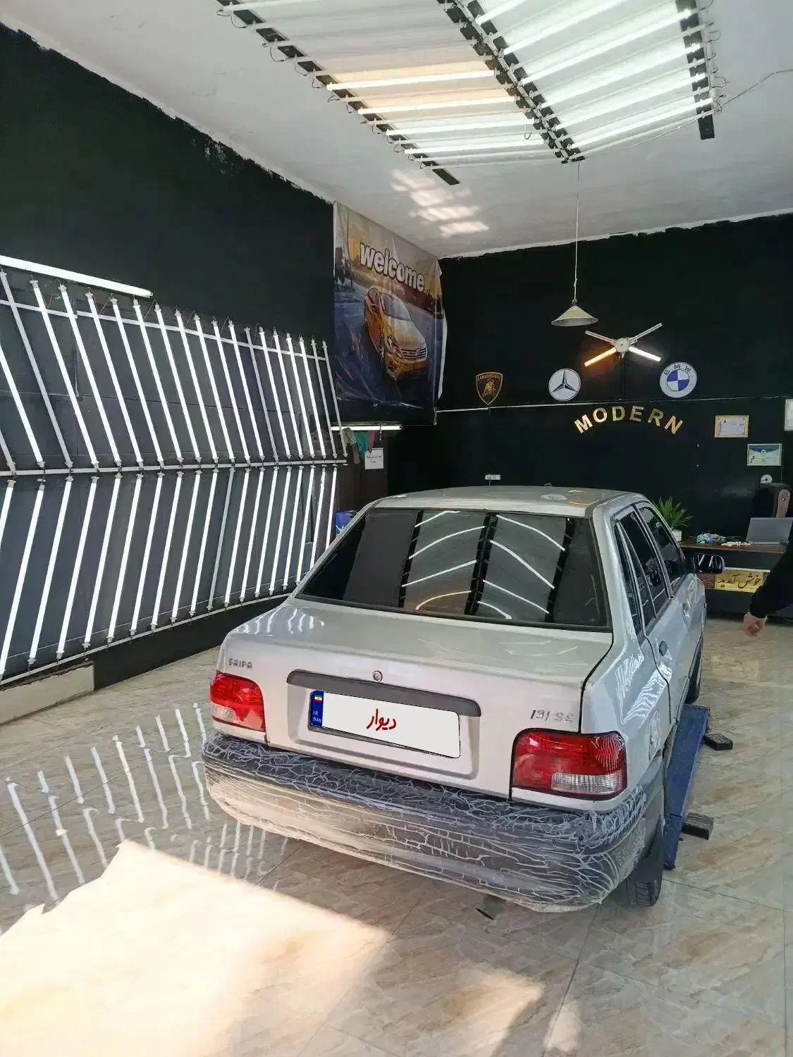 پراید ۱۳۱ مدل۹۱ دوگانه‌سوز کارخانه‌|خودرو سواری و وانت|ساوه, |دیوار