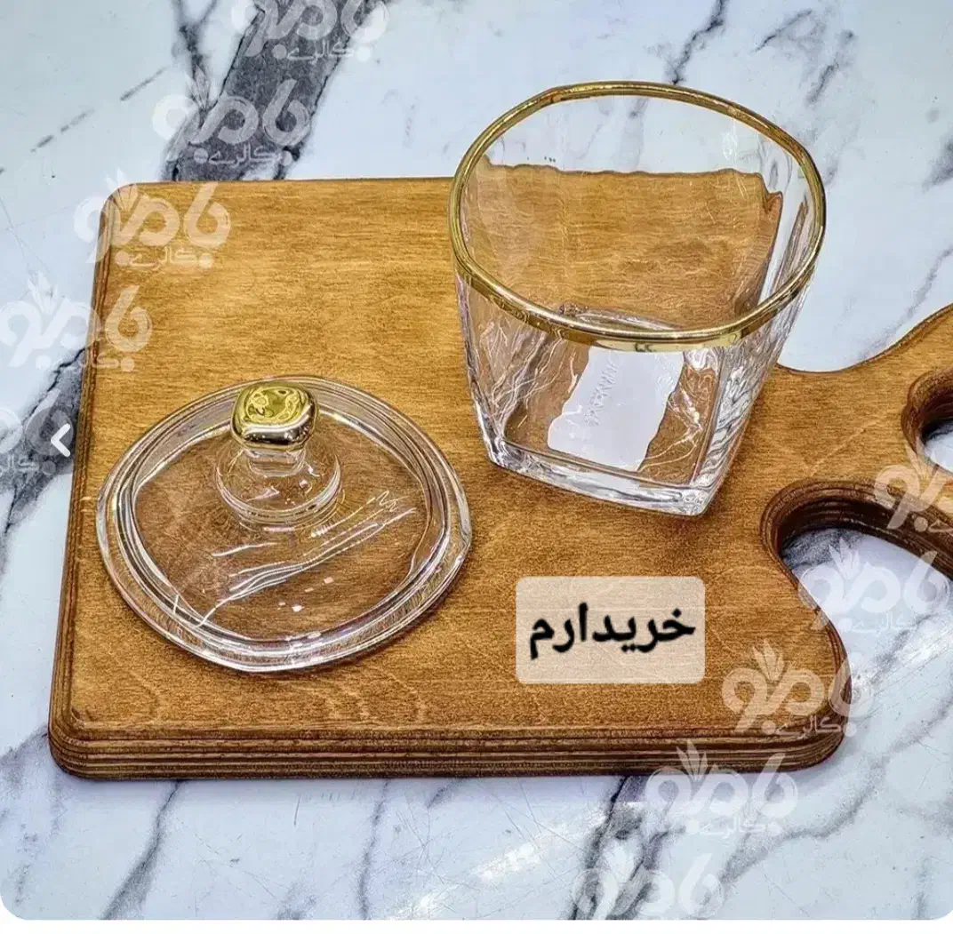 قندان بلینک مکس لب طلایی|ظروف سرو و پذیرایی|تاکستان, |دیوار