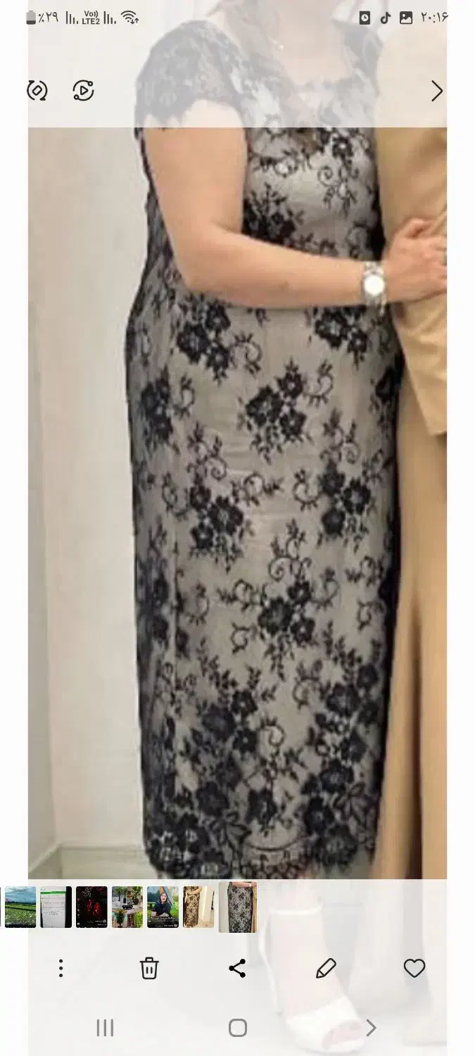 لباس مجلسی زیبا و شیک سایز ۴۶ الا ۴۸|لباس|رشت, پاستوریزه|دیوار