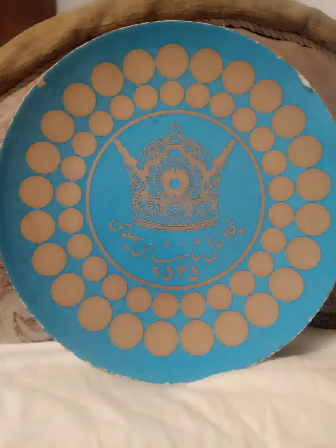 بشقاب قدیمی|کلکسیون اشیاء عتیقه|تبریز, |دیوار