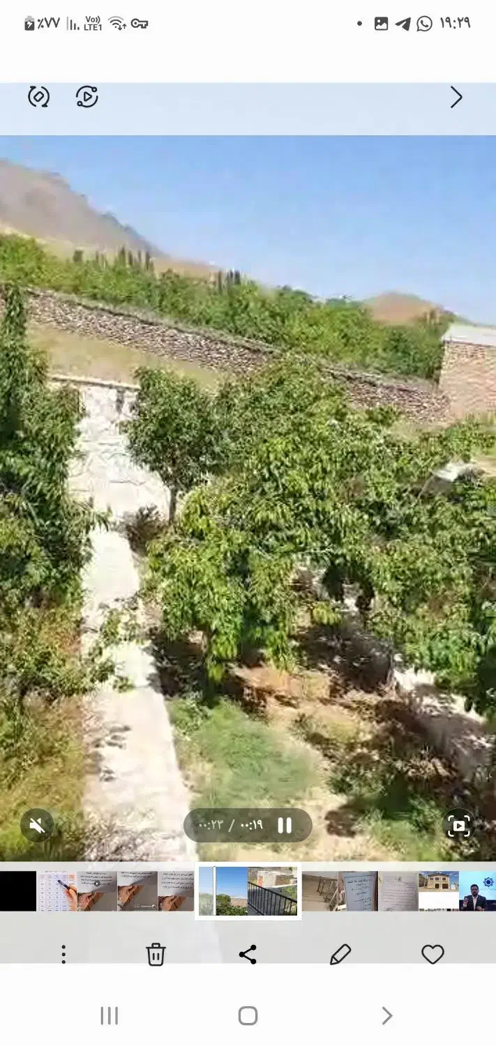 خانه ویلائی دو طبقه ۲۹۵متر در روستای کشه نطنز|فروش خانه و ویلا|نطنز, |دیوار