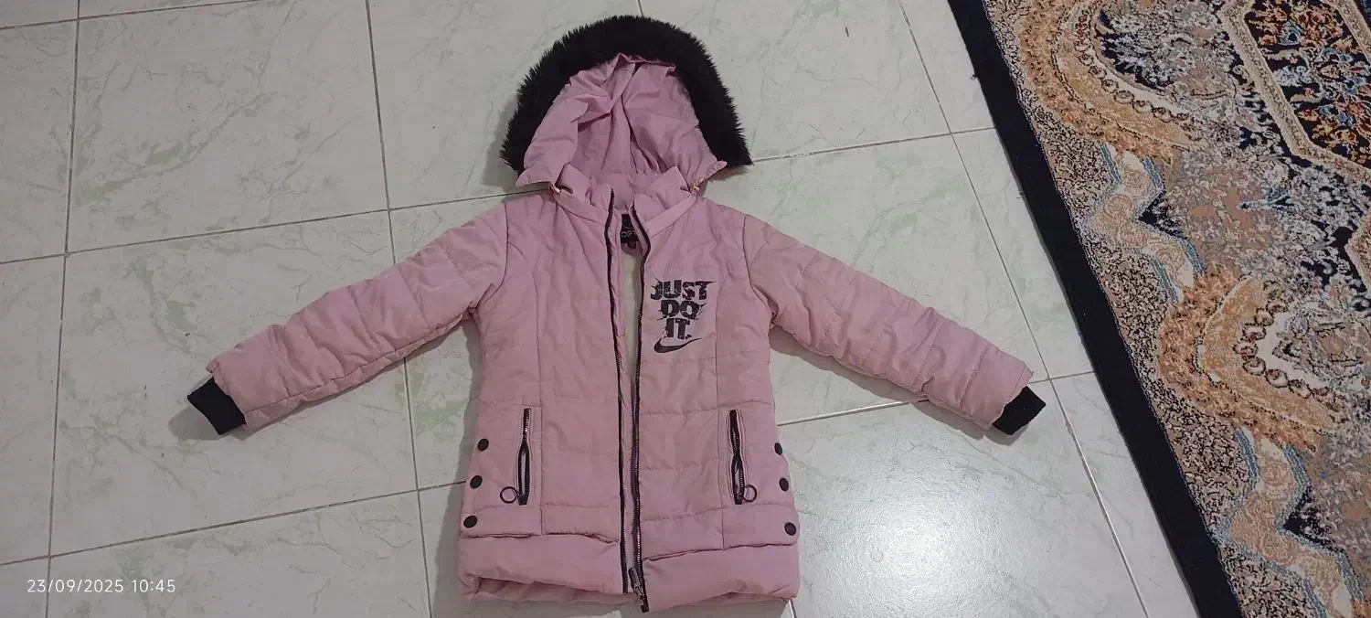 کاپشن دخترانه|کفش و لباس بچه|ماهدشت, |دیوار