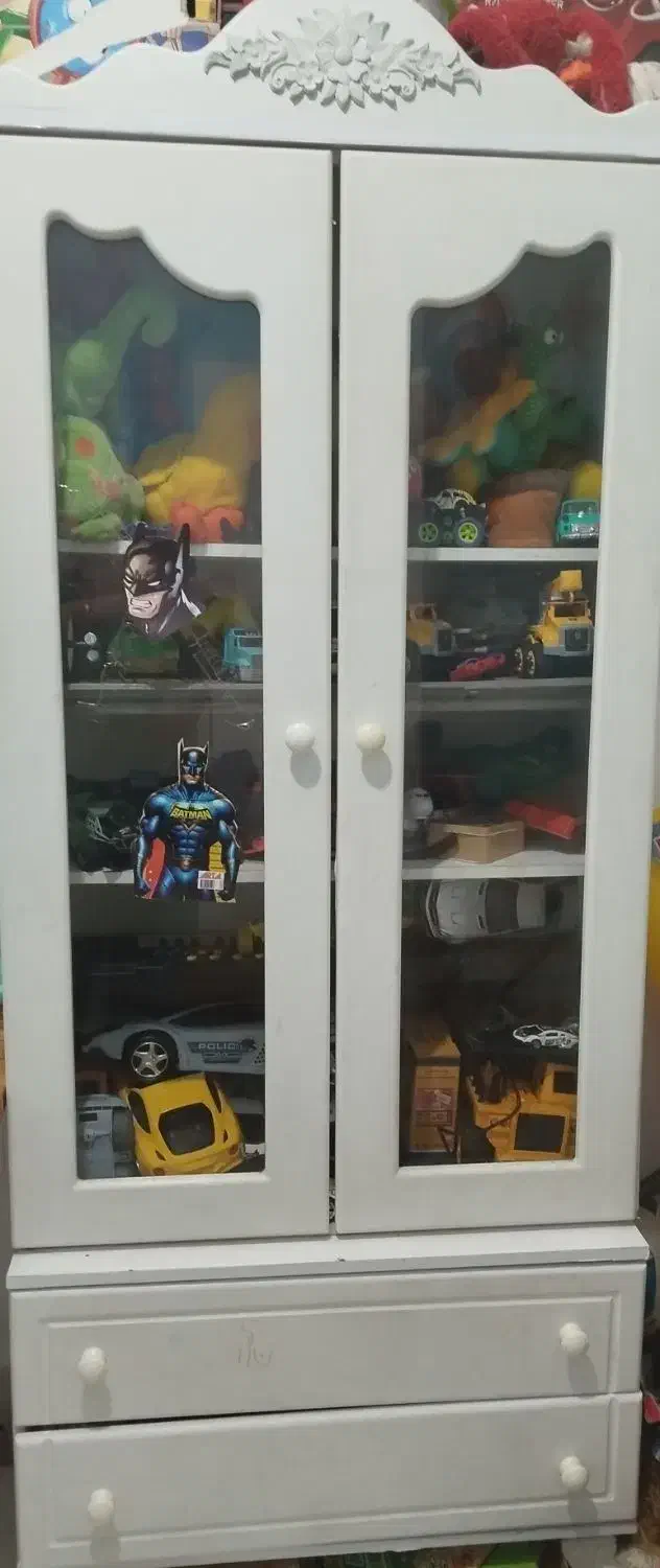 کمد ویترین دار|جاکفشی، کمد، دراور|رشت, توشیبا|دیوار