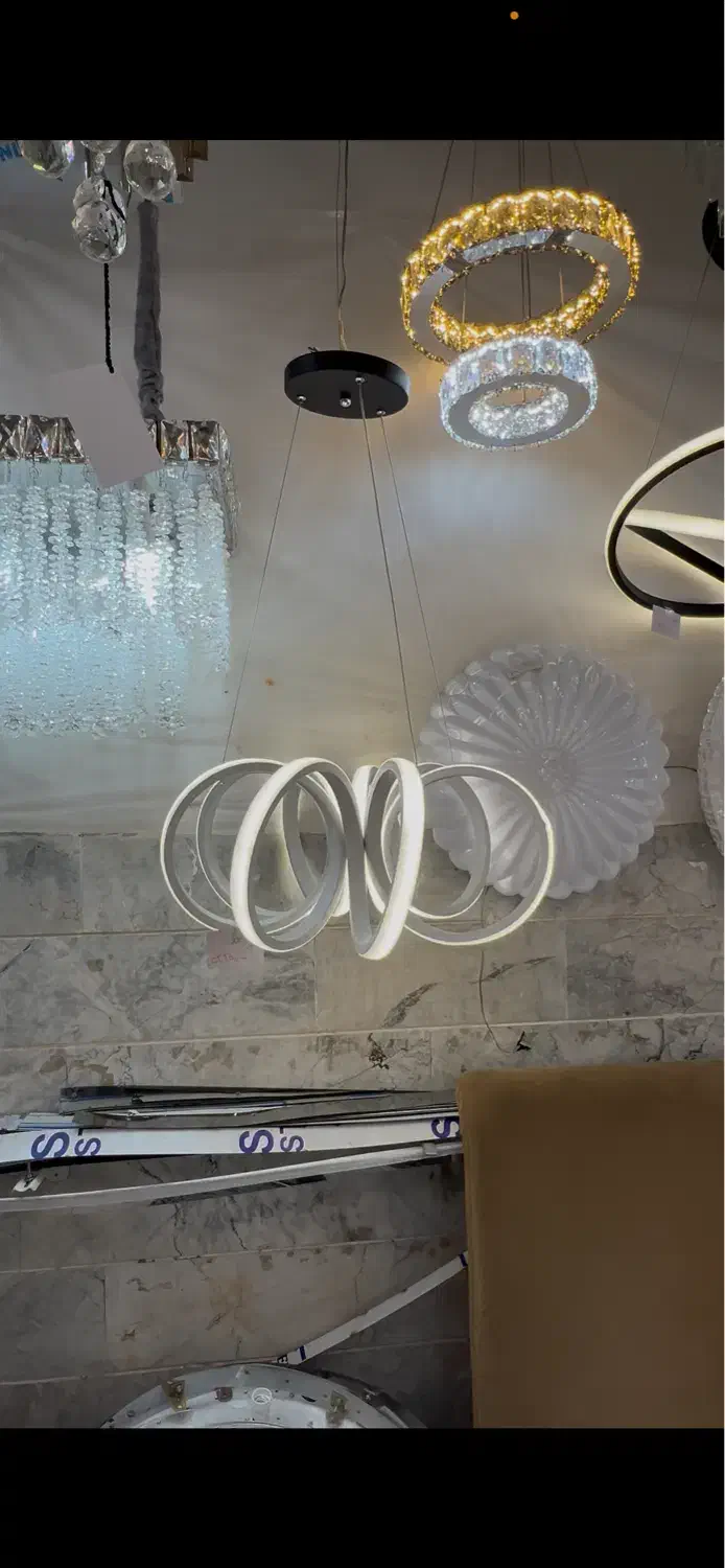 لوستر اتاق خوابی|لوستر و چراغ آویز|گرگان, |دیوار