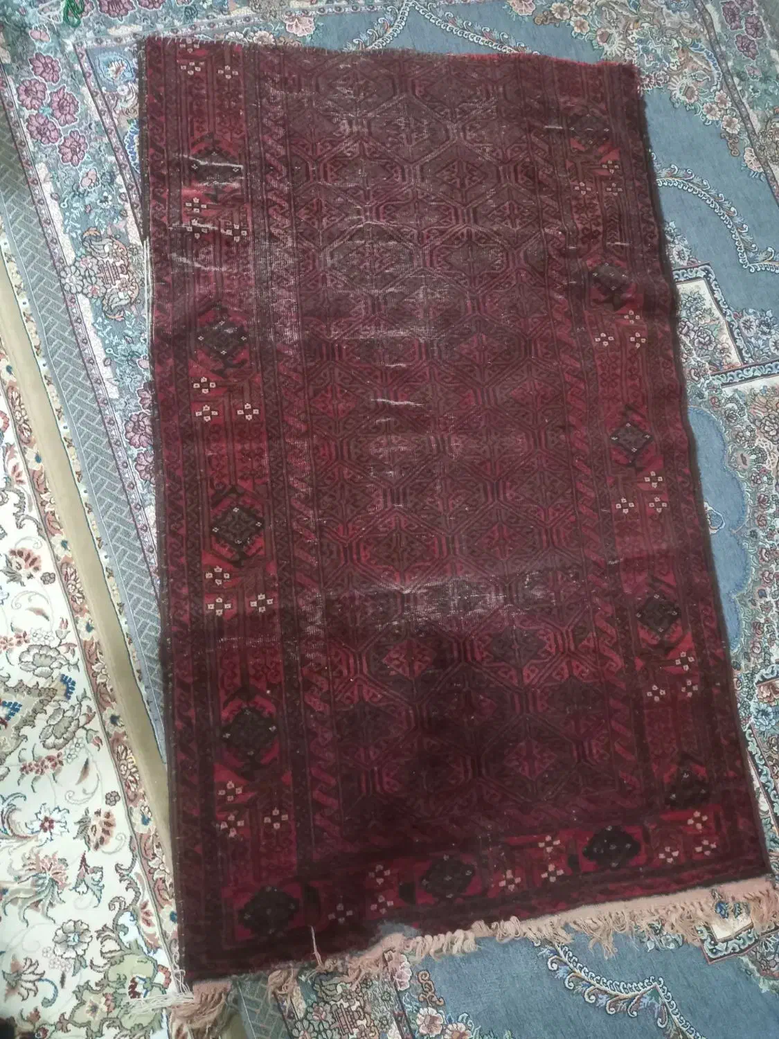 قالیچه بلوچی دست باف|فرش|نیشابور, ۲۲ بهمن|دیوار