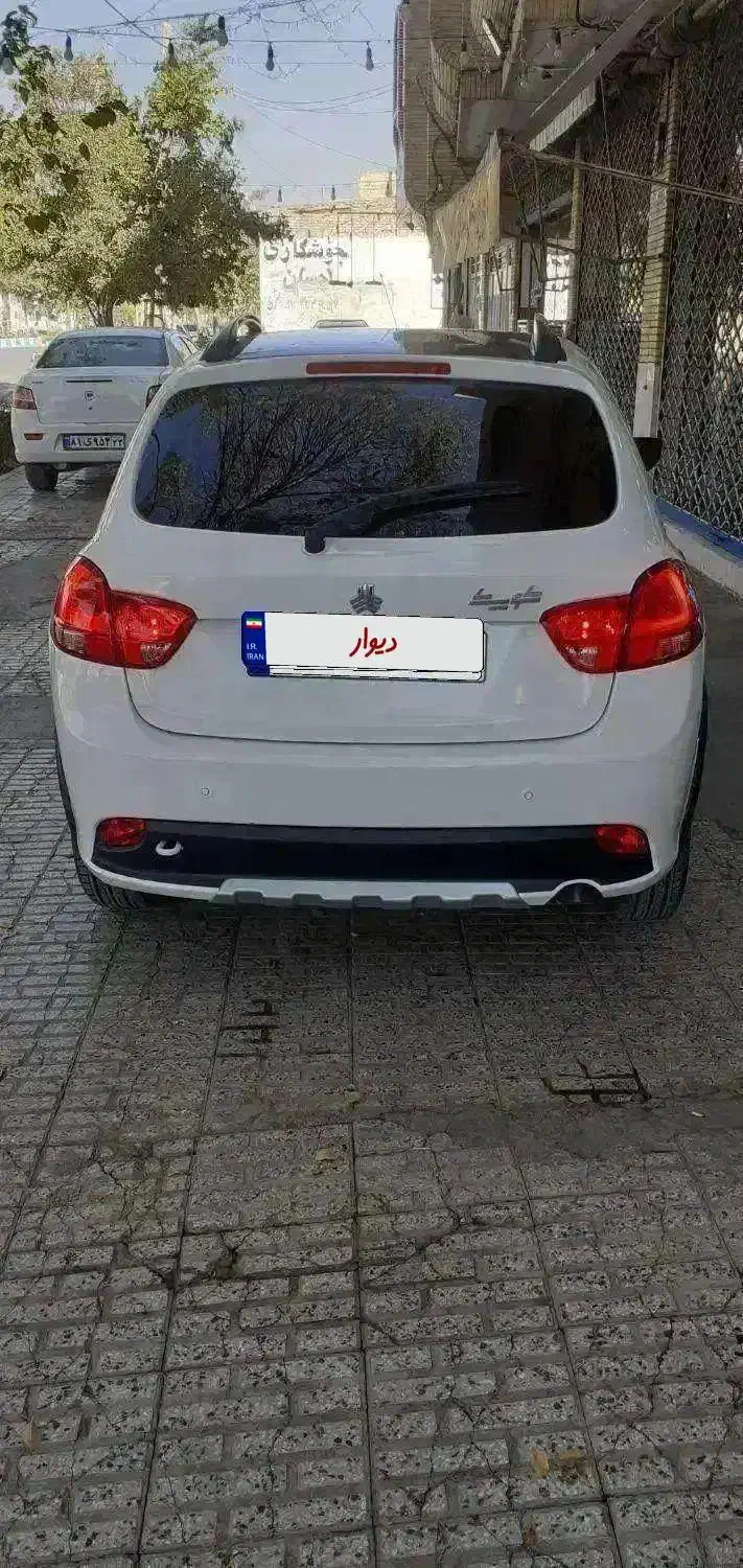 کوییک GXR سفید مشکی با رینگ آلومینیومی|خودرو سواری و وانت|لنجان, |دیوار