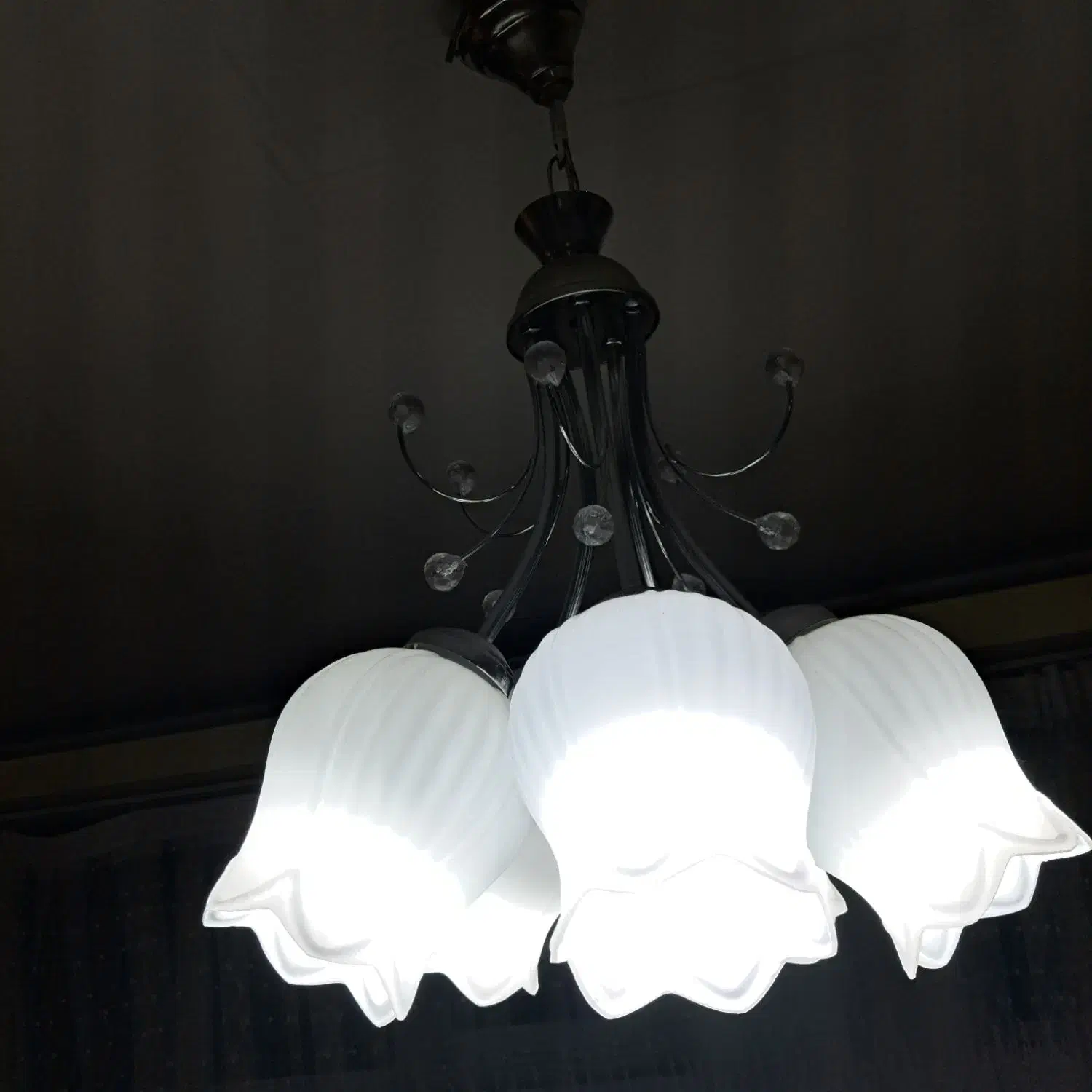 لوستر۵ شاخه|لوستر و چراغ آویز|تبریز, |دیوار