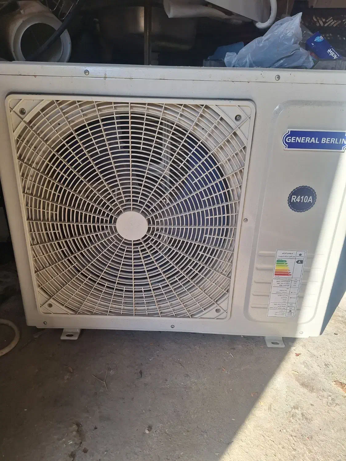 کولر اسپیلت جنرال برلین ۳۰هزارگرمایشی وسرمایشی|کولر گازی و فنکوئل|فلاورجان, |دیوار