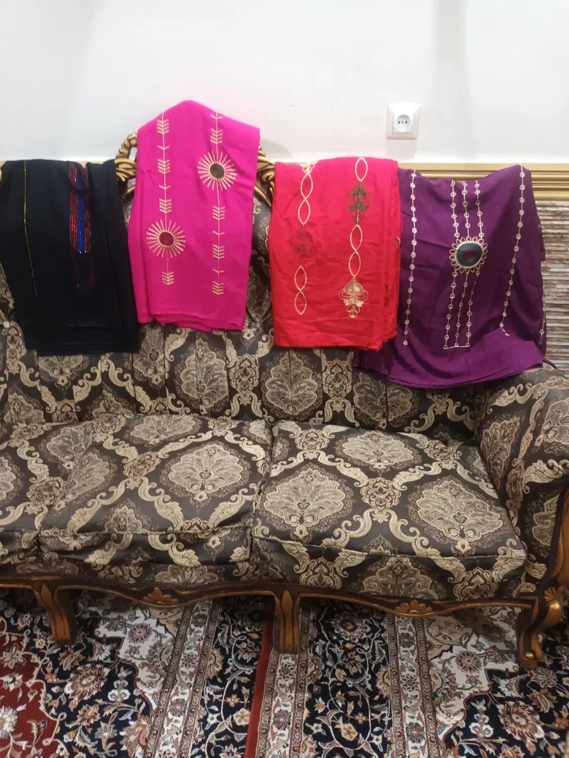 پارچه مخمل ومجلسی|لباس|اهواز, شهرک برق|دیوار