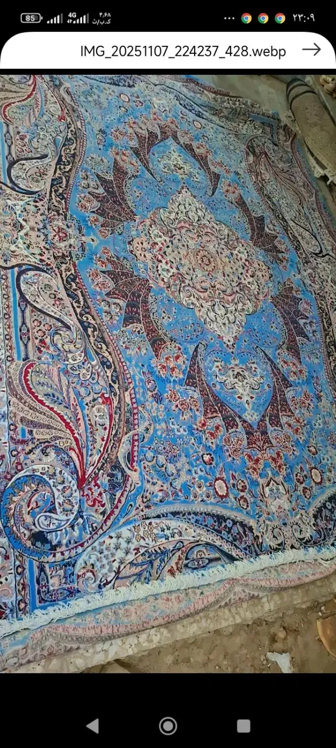 یک جفت فرش 700شونه نگین مشهد|فرش|زاهدان, |دیوار
