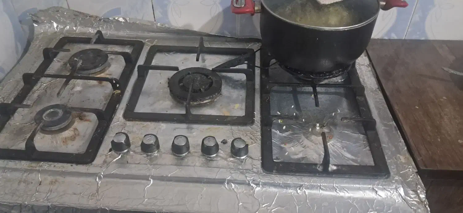 کابینت اجاق صفحه ی|آبچکان و نظمدهنده ظروف|همدان, |دیوار