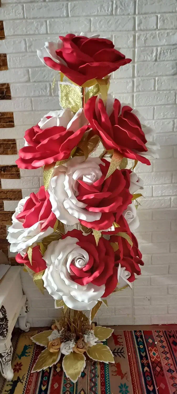 گل فومی|گل مصنوعی|بجنورد, |دیوار