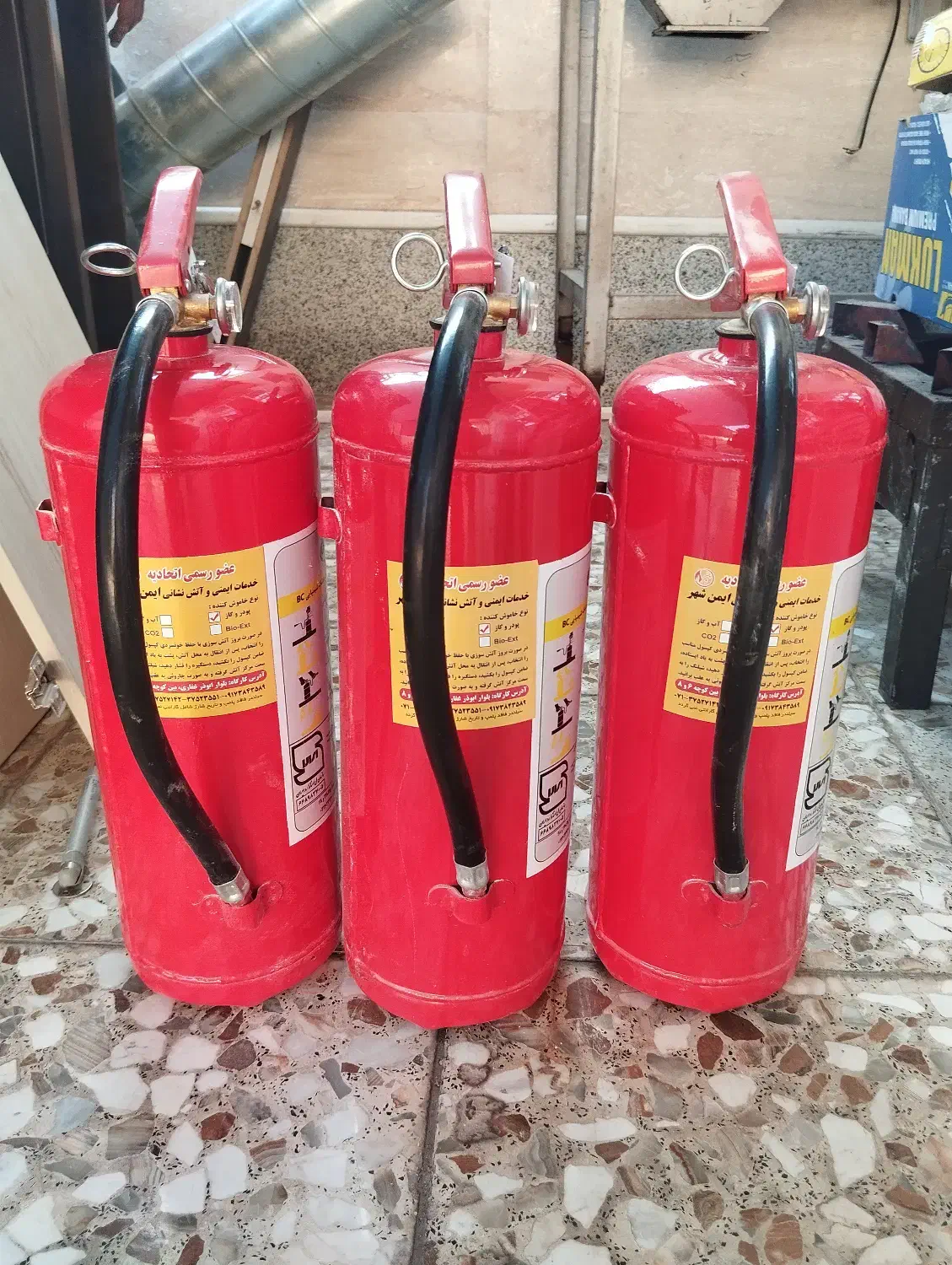 کپسول آتش نشانی|مصالح و تجهیزات ساختمان|شیراز, شریف‌آباد|دیوار