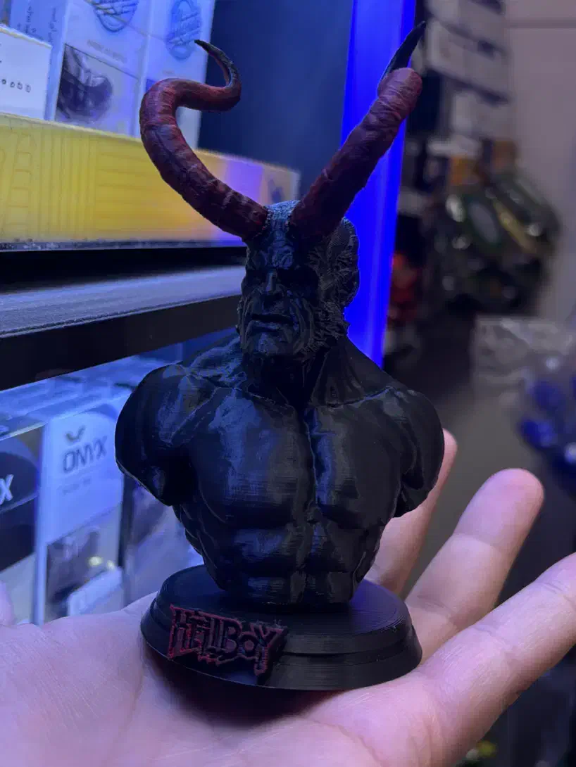 فیگور پسر جهنمی HELLBOY|مجسمه، تندیس، ماکت|گرگان, |دیوار