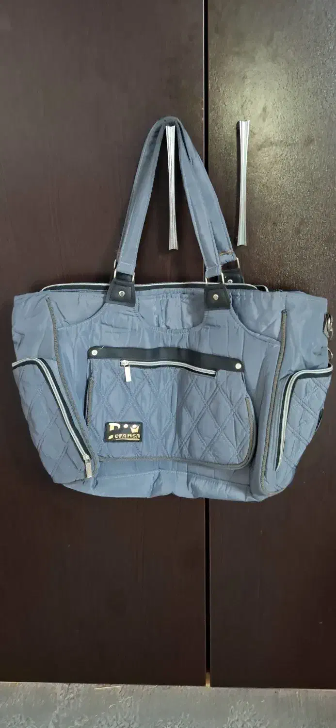 کریر و کیف ست طوسی|کالسکه و لوازم جانبی|بهشهر, |دیوار