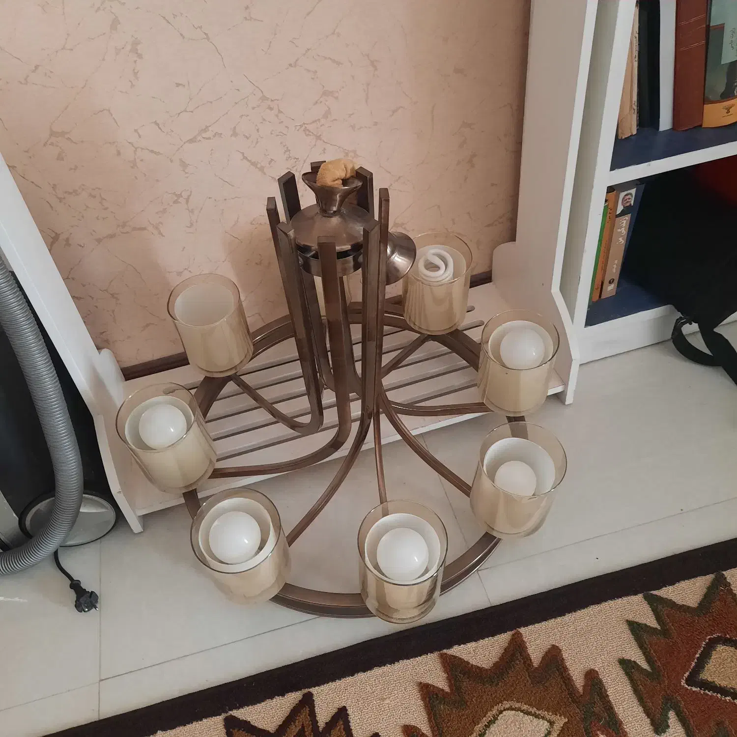 لوستر لهستانی ۸شاخه|لوستر و چراغ آویز|مشهد, موسوی قوچانی|دیوار