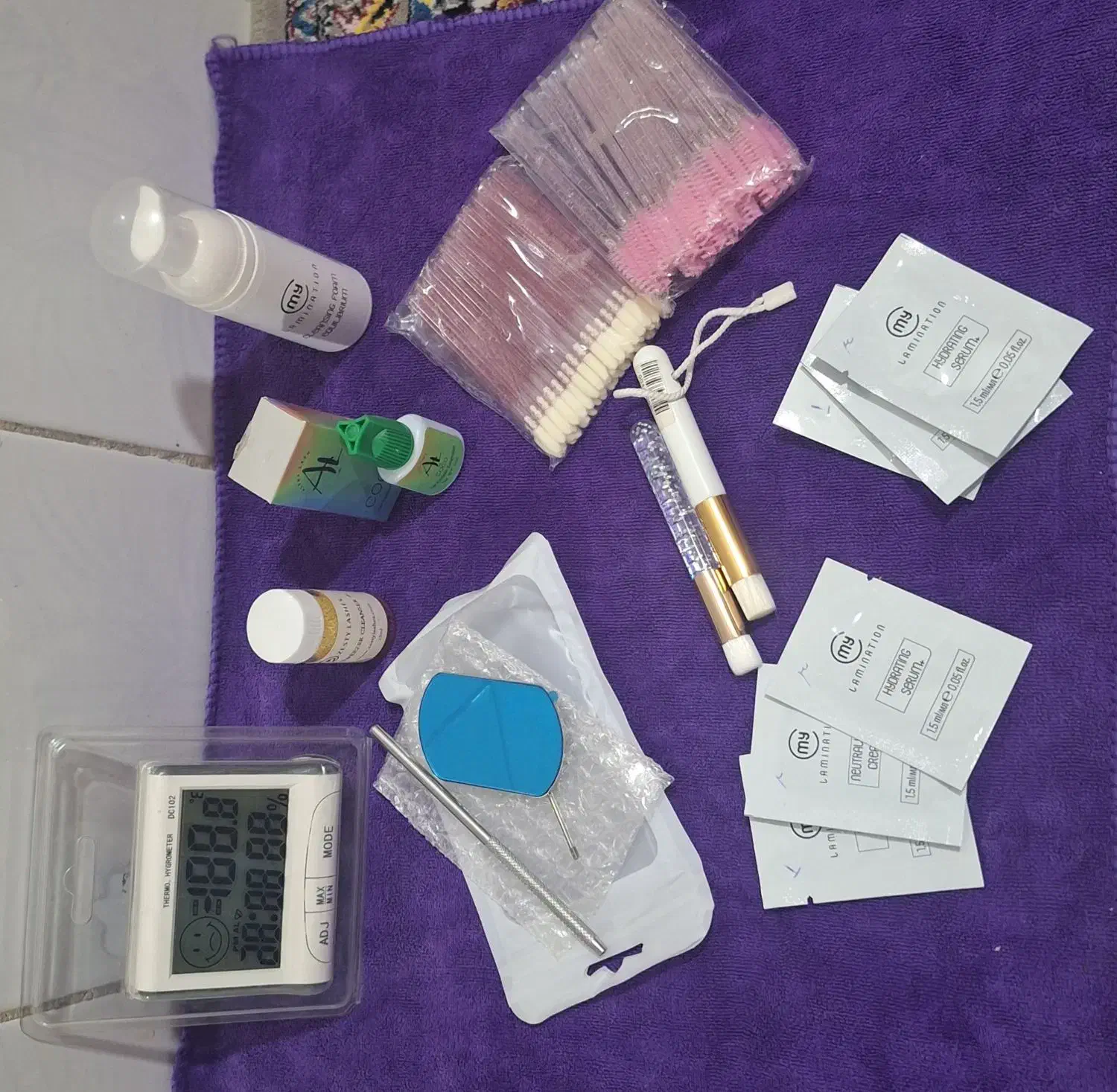 وسایل اکستنشن و لیفت مژه|آرایشی، بهداشتی، درمانی|چهارباغ, |دیوار